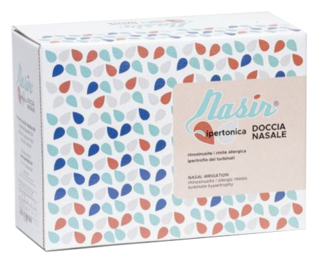 SOLUZIONE FISIOLOGICA IPERTONICA STERILE NASIR 8 SACCHE VERSIONE DA 250ML - Luckyfarma.it
