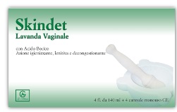 SKINDET LAVANDA VAGINALE 4 FLACONI 140 ML + 4 CANNULE MONOUSO IN BLISTER - Luckyfarma.it