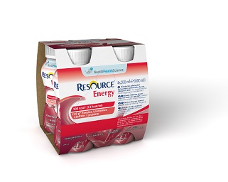 RESOURCE ENERGY FRAGOLA/LAMPONE 4 BOTTIGLIE 200 ML - Luckyfarma.it