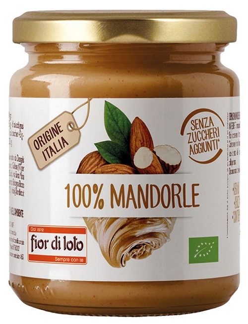 FIOR DI LOTO CREMA 100% DI MANDORLE TOSTATE - Luckyfarma.it