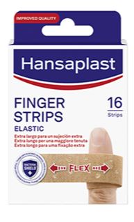 CEROTTI PER LE DITA ELASTICO FINGER STRIP 16 PEZZI - Luckyfarma.it