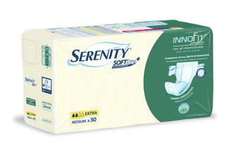 PANNOLONE PER INCONTINENZA SERENITY INNOFIT PREMIUM SOFTDRY+ EXTRA L 30 PEZZI - Luckyfarma.it