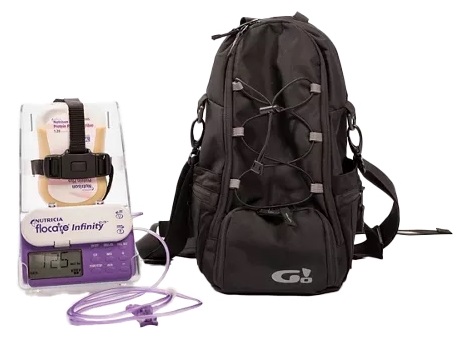 ZAINO PER ADULTI PER NUTRIPOMPA INFINITY CON STRUTTURA RIGIDA INTERNA - Luckyfarma.it