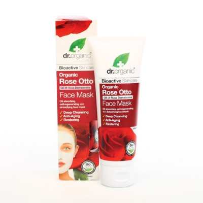 DR ORGANIC ROSE OTTO ROSA FACE MASK MASCHERA VISO 125 ML - Luckyfarma.it