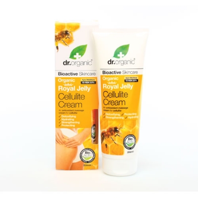 DR ORGANIC ROYAL JELLY PAPPA REALE CELLULITE CREAM CREMA ANTICELLULITE 200 ML - Luckyfarma.it
