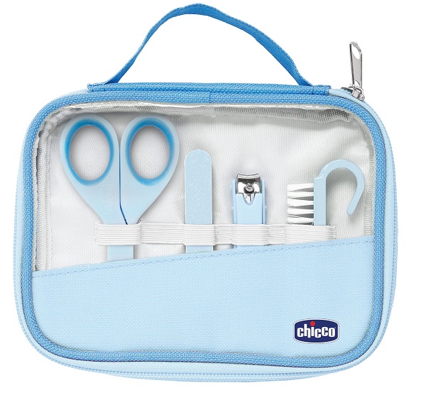 CHICCO SET UNGHIE BAMBINO AZZURRO-VERDE - Luckyfarma.it