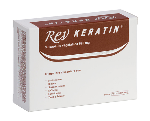 REV KERATIN 30 CAPSULE - Luckyfarma.it