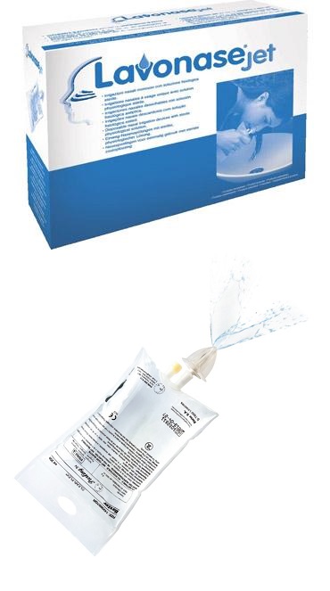 IRRIGATORE NASALE LAVONASE CON SOLUZIONE FISIOLOGICA 6 PEZZI - Luckyfarma.it