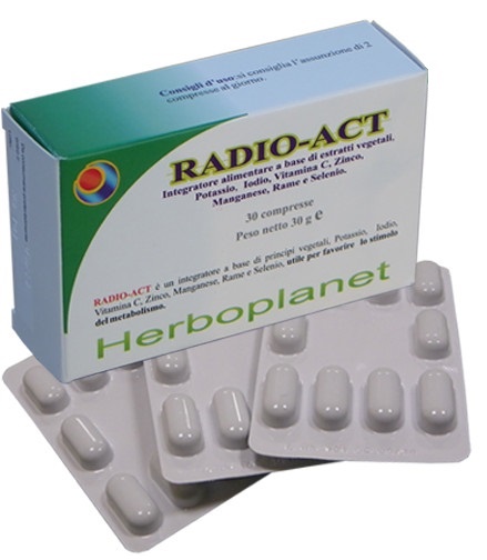 RADIO ACT 30 G 30 COMPRESSE - Luckyfarma.it
