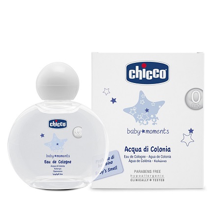CHICCO COSMETICI BABY MOMENTS ACQUA PROFUMATA 100 ML - Luckyfarma.it