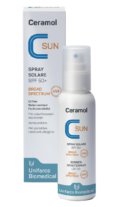 CERAMOL SUN SPRAY SPF 50+ 125 ML - Luckyfarma.it