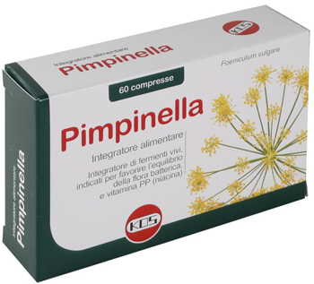 PIMPINELLA INTEGRATORE ALIMENTARE PER APPARATO DIGERENTE 60 COMPRESSE SCATOLA 48 G - Luckyfarma.it