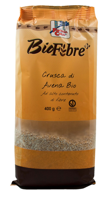 FSC BIOFIBRE+ CRUSCA DI AVENA BIO AD ALTO CONTENUTO DI FIBRA 400 G - Luckyfarma.it