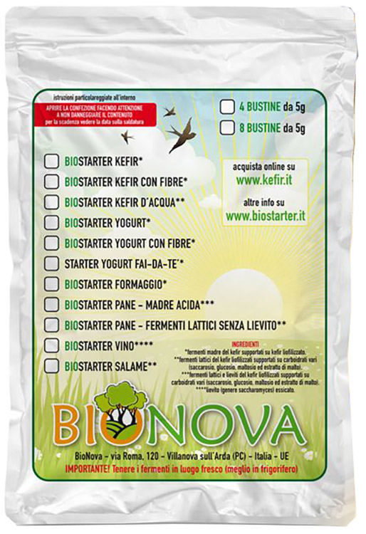 BIOSTARTER PER KEFIR D'ACQUA - Luckyfarma.it
