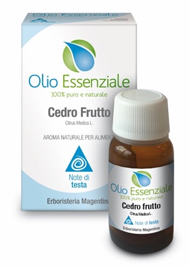 CEDRO FRUTTI OLIO ESSENZIALE ALIMENTARE 10 ML - Luckyfarma.it