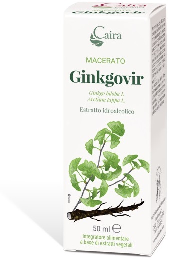 CAIRA GINKGOVIR MACERATO IDROALCOLICO GOCCE 50 ML - Luckyfarma.it
