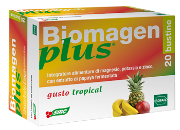 BIOMAGEN PLUS TROPICAL 20 BUSTE ASTUCCIO 100 G - Luckyfarma.it