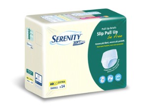 PANNOLONE A MUTANDINA SERENITY PULL UP BE FREE SD EXTRA LARGE 14 PEZZI - Luckyfarma.it