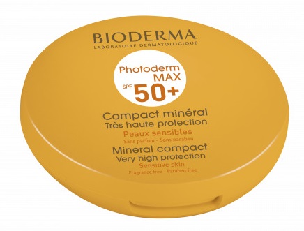 PHOTODERM MAX COMPACT SPF 50+ CREMA SOLARE MINERALE COMPATTA NUANCE CHIARA 10 G - Luckyfarma.it