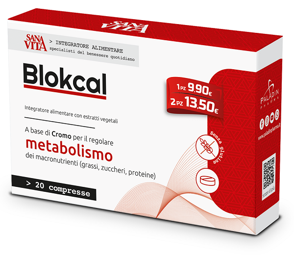 SANAVITA BLOKCAL 20 COMPRESSE - Luckyfarma.it