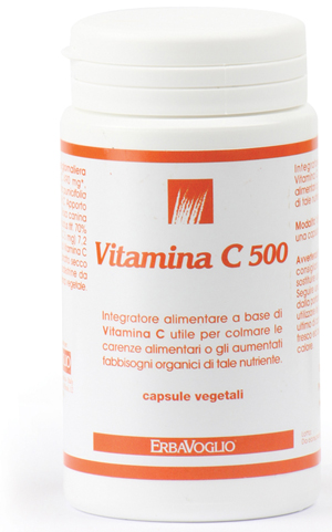 VITAMINA C500 100 CAPSULE PILLOLIERA 67 G - Luckyfarma.it
