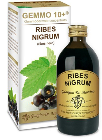 GEMMO 10+ RIBES NERO 200 ML LIQUIDO ANALCOLICO - Luckyfarma.it