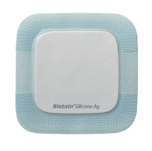 MEDICAZIONE BIATAIN IN SCHIUMA DI POLIURETANO A RILASCIO DI ARGENTO CON BORDO ADESIVO IN SILICONE 7,5X7,5 CM 5 PEZZI - Luckyfarma.it