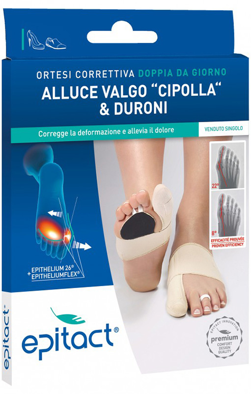 ORTESI CORRETTIVA EPITACT DP SINISTRA TAGLIA MEDIUM 1 PEZZO - Luckyfarma.it