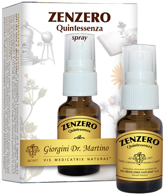 ZENZERO QUINTESSENZA SPRAY 15 ML - Luckyfarma.it