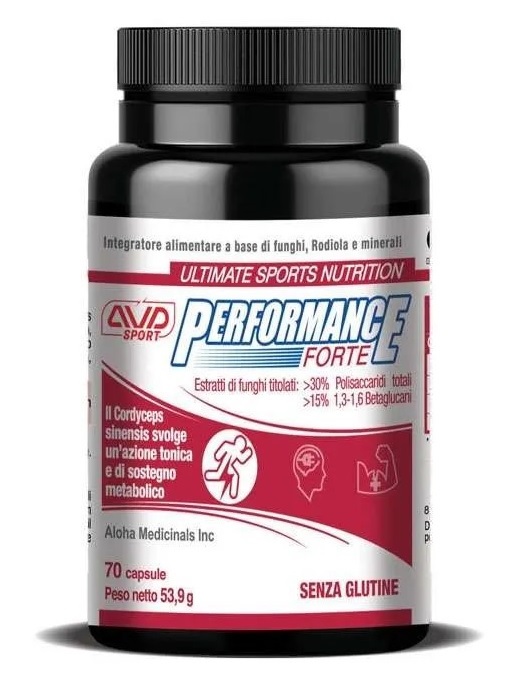 PERFORMANCE FORTE 70 CAPSULE FLACONE 53,9 G - Luckyfarma.it