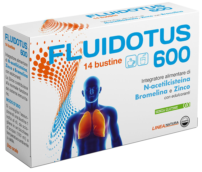FLUIDOTUS 600 14 BUSTINE - Luckyfarma.it