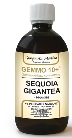 GEMMO 10+ SEQUOIA 500 ML LIQUIDO ANALCOLICO - Luckyfarma.it