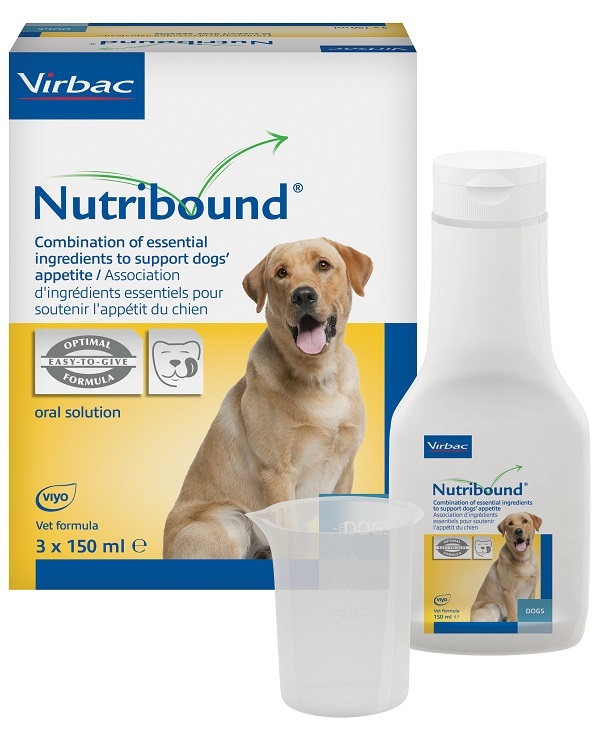 NUTRIBOUND SOLUZIONE ORALE APPETIBILE PER CANI 3 FLACONI DA 150 ML - Luckyfarma.it