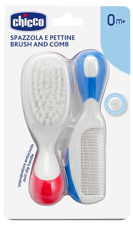 CHICCO SPAZZOLA + PETTINE NYLON - Luckyfarma.it
