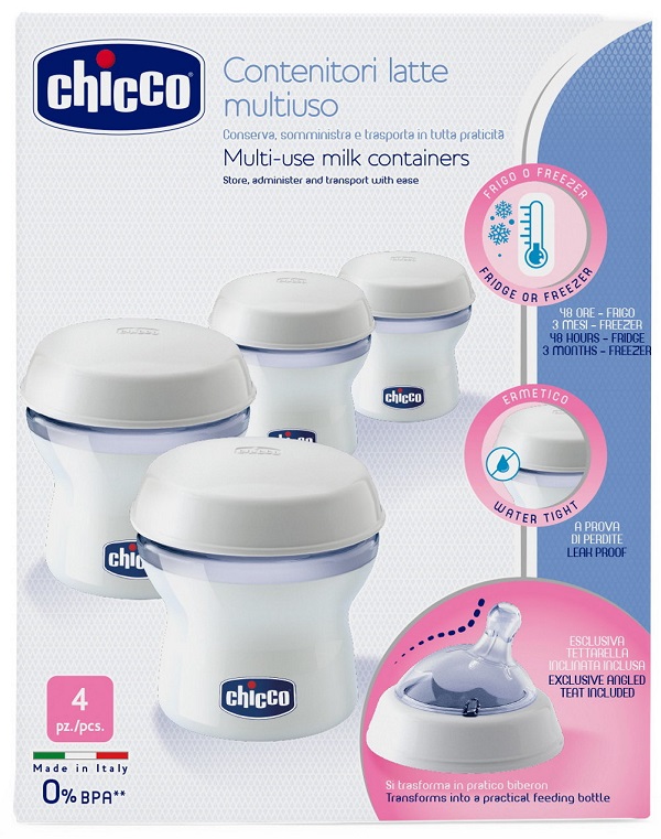 CHICCO CONTENITORE LATTE STEP UP NEW - Luckyfarma.it
