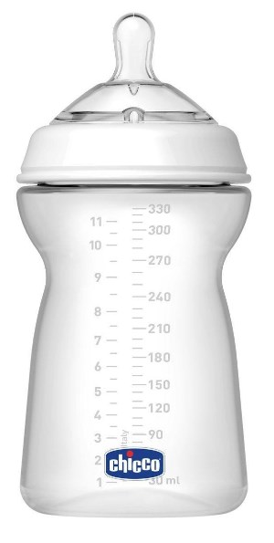 CHICCO BIBERON NATURAL FEEL 6 MESI+330 ML VELOCE - Luckyfarma.it
