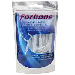 FORHANS ARCHETTI INTERDENTALI FLOSS PICKS 36PZ - Luckyfarma.it
