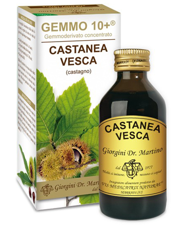 CASTAGNO LIQUIDO ANALCOLICO GEMMO 10+ 100 ML - Luckyfarma.it