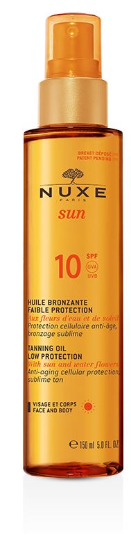 NUXE SUN OLIO SOLARE VISO E CORPO SPF10 150 ML - Luckyfarma.it