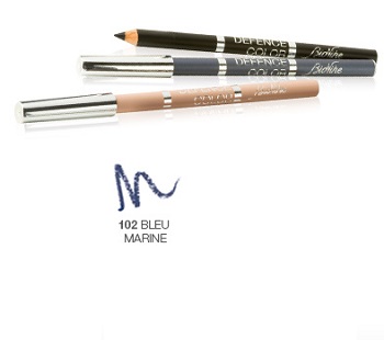 DEFENCE COLOR BIONIKE MATITA OCCHI KOHL & KAJAL 102 BLEU MARINE - Luckyfarma.it