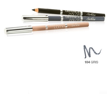 DEFENCE COLOR BIONIKE MATITA OCCHI KOHL & KAJAL 104 GRIS - Luckyfarma.it