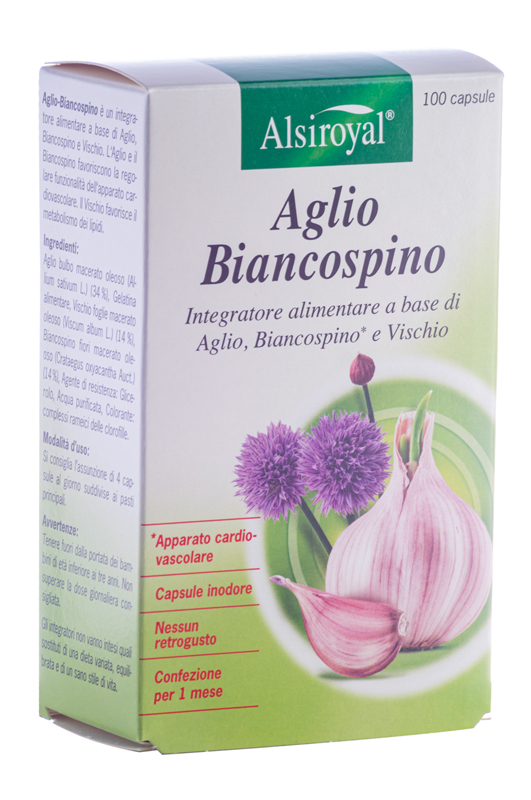 AGLIO BIANCOSPINO 100 CAPSULE - Luckyfarma.it