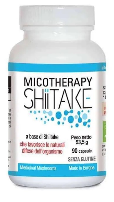 MICOTHERAPY SHIITAKE 90 CAPSULE FLACONE 53,50 G - Luckyfarma.it