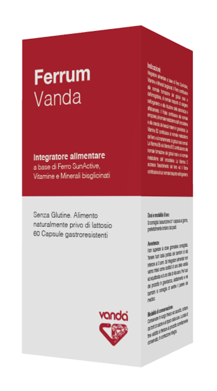 FERRUM VANDA 60 CAPSULE - Luckyfarma.it