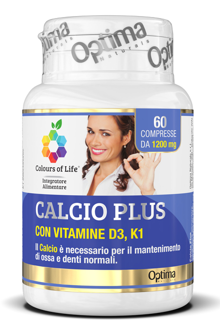 COLOURS OF LIFE CALCIO PLUS 60 COMPRESSE 1200 MG - Luckyfarma.it