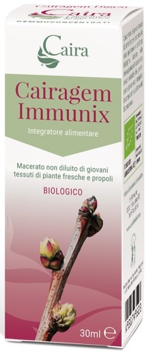 CAIRAGEM IMMUNIX GEMMODERIVATO BIO GOCCE 30 ML - Luckyfarma.it