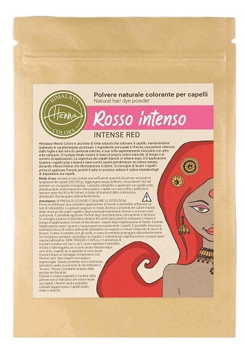 HIMALAYA HENNA COLORS ROSSO INTENSO 100 G - Luckyfarma.it