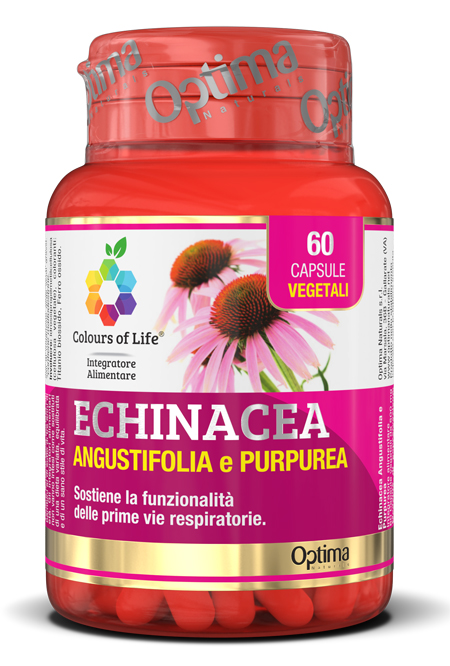 COLOURS OF LIFE ECHINACEA 60 CAPSULE VEGETALI 500 MG - Luckyfarma.it