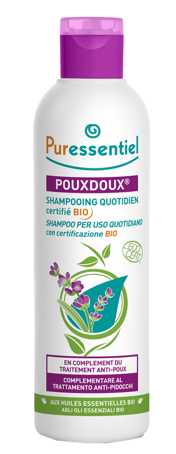 PURESSENTIEL SHAMPOO POUXDOUX ANTI-PIDOCCHI 200 ML - Luckyfarma.it