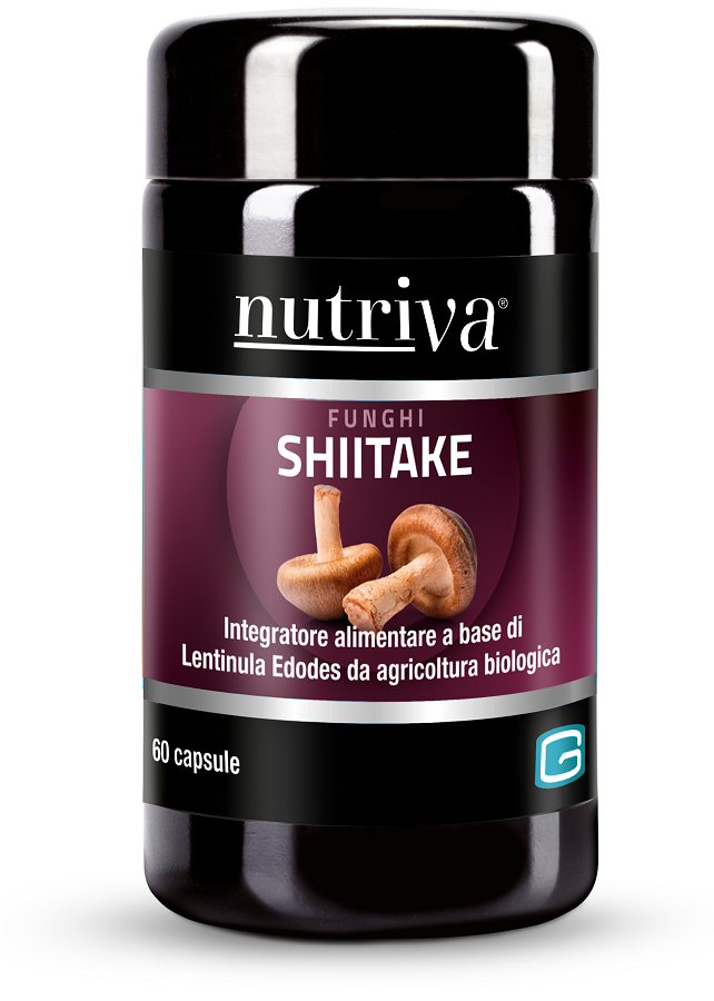 NUTRIVA SHITAKE 60 VEGICAPSULE - Luckyfarma.it